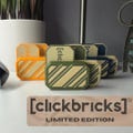 clickbricks limited - 2 pack - 3D printed magnetic fidget slider toy