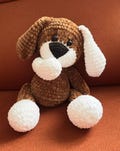 Crochet dog,Amigurumi stuffed dog,Baby shower gift,Crochet puppy dog,crochet animals, Valentine's Day Crochet Dog Gift