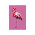 Pink Flamingo Poker Cards, Flamingo Playing Cards, Tropical Bird Card Deck, Unique Gift, Gaming Supplies, Fun Game Night, Vibrant Design