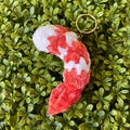 Small Crochet Shrimp Keychains
