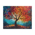 Tree of Life Stained Glass Jigsaw Puzzle 1000 Piece for Adults Tree of Life Charm Home Decoration Wall Art Puzzle Puzzle Gift Idea For Her