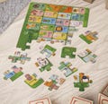 Spanish Alphabet Puzzle with Animals  Fun & Educational Learning Activity 30 Piece