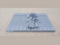 Berlin City Defence Rubbles Barricade STL File for 3D Printing WW2 Scenery for Tabletop Wargames and Dioramas Print Scale 28mm / 20mm / 15mm
