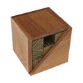 The Triangle Cube 3 Wood Puzzle from Pelikan Puzzles is wooden IQ Logic Puzzle, Brain Teaser, Puzzle Master, Burr Puzzle