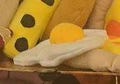Plushy Fried Egg Prop - For Cosplay & Fursuiting