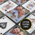 Playing Cards Personalized, Custom Photo Playing Cards, unique gifts, Gifts for Him, Couple's Photo Playing Cards, Anniversary Gift Idea