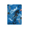 Detroit Football Team Poker Playing Cards Detroit Football Team Fans Gifts  Detroit Playing Cards Fan Games