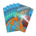 Miami Football Team Poker Playing Cards Miami Football Team Fans Gifts Miami Playing Cards Fan Games