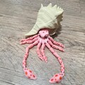 Wiggling Squid - 3D Printed Mesh Toy