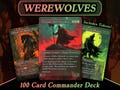 Tovolar Werewolf MTG Proxy Commander Deck, 100 Cards + 7  Double Sided Tokens | Custom Proxies for Magic EDH | Dire Overlord Halloween Deck