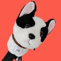 Black & White Dog Driver and Fairway Covers | Perfect for Golfing Pet Fans