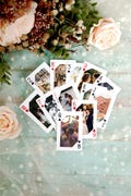 Custom Playing Cards, Wedding Guest Book Alternative, Custom Deck of Playing Cards, Printed Card, Wedding Favors, Valentine's Day Gift