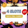 Mogo Haunted Mansion Event 4 SLOTS Full Carry(Read Description)