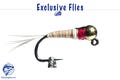 Perdigon Euro Nymphs Flies Assortment - 6 Pack - Exclusive Flies - Fly Fishing Flies - Fly Gifts hook Size 14 and 18 - 3 different colors