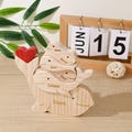 Wooden Whale Family Puzzle 2-6, Whale Family Decor for Wife Mom Gift, Wedding Anniversary Gift for Mom Grandma Couples, Love and Affection
