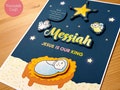 Printable Christmas Craft for Kids, Sunday School Christian Children Activity, Bible Lesson Craft, Christmas Homeschool, Nativity