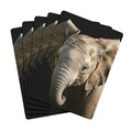Cute Baby Elephant Poker Playing Cards, Unique Animal Design, Fun Family Game, Gift for Card Players & Elephant Lovers