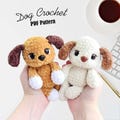 Dog Crochet pattern , Amigurumi tutorial PDF, Stuffed Animal Crochet Pattern, Amigurumi Crochet Pattern, Dog Amigurumi Crochet