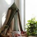 Circus Hanging Canopy, Linen Canopy, Bed Canopy, Kids Canopies, Crib Netting, Reading Nook Decor, Mosquito Net Bed Nursery, Canopy For Kid