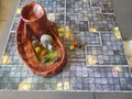 Druid’s Enchanted Tree Dice Tower, Hand-Sculpted DnD Accessory, Dice roller for Tabletop Games, Dungeon master gift