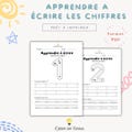 Number Tracing Worksheets 1-20 | Educational Printable PDF | Fun Activity for Kids Ages 4-7 | Learning Numbers