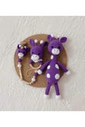 Handmade Amigurumi Giraffe Set - 4 Colors and Customizable