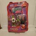 Rare 2000 Jim Carrey Grinch & Mayor action figures set!