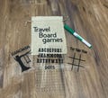 Tic Tac Toe | Dots | Hangman | Travel Resusable Board Games