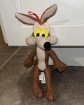 1998 Looney Tunes Wile E Coyote Small Mini Plush 7"