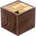 The Soma Squartata Wood Puzzle from Pelikan Puzzles is wooden IQ Logic Puzzle, Brain Teaser, Puzzle Master, Burr Puzzle