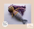 Mermaid Tula  - Crochet - Christmas - Girls - Stuffy