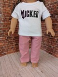 Wicked Tee For 18 inch Dolls