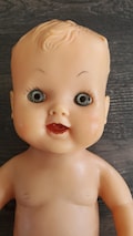 Vintage Blue Eyed Baby Doll 10.5"