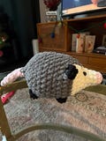 Crochet Amigurumi Opossum Plushie