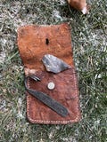 18th century flint and steel kit.