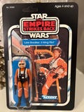 Custom Star Wars Vintage Luke Skywalker X-Wing Empire Strikes Back on Reproduction 41-Back