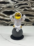 Meditating Astonaut figurine Crypto Moon Mission Bitcoin enthusiast gift