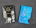 Gundam, Gunpla, Custom engraved slim wallet Anime, Games, 40K, D&D  - Aluminum RFID Blocking