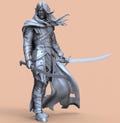 Drizzt Do' Urden Forgotten Realms 83mm STL files