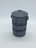 D100 Trashcan Rubbish Dumpster Life Counter Spindown Mtg Magic the gathering Pokémon Lorcana Digimon one piece