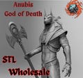 7 In. Anubis - Egyptian God of the Dead STL files