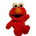 Original 1995 Tickle Me Elmo Sesame Street Plush Still Works Giggling Clean 15"