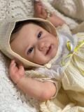 Reborn Baby Ginger Ann, Reborn Baby Girl, Realistic Reborn Baby, Custom Newborn Baby Girl