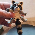 Cute Articulated Raccoon Fidget Toy ADHD Stress Relief Anxiety 3D Printed