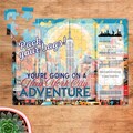 NYC Vacation Trip Reveal Puzzle Surprise Adventure Gift Personalized Puzzle 80 or 20 Piece Christmas Birthday Anniversary Scavenger Hunt