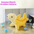 Banana Shark Crochet Pattern Pdf, Baby Shark Crochet Pattern pdf