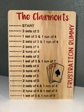 Frustration Rummy board