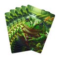 Custom Frog Poker Cards, Personalized Frog Face Playing Deck, Unique Game Night Gift, Funny Animal Card Set, Kids Party Favor.