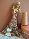 Kids Sewing Kit to Learn How to Sew a Handmade High Fashion Barbie Dress/ Christmas Gift Idea 2024/Game for Girls Aged 8-14/video tutorial