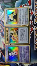 Set of 3 Pikachu Illustrator, Ronflex, Mewtwo Japanese version High Finish Proxy, Orica, 1.1